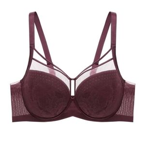 Understance Harper Smooth Lace FlexWire Strappy Soft Cup Bra, sz 30DDD